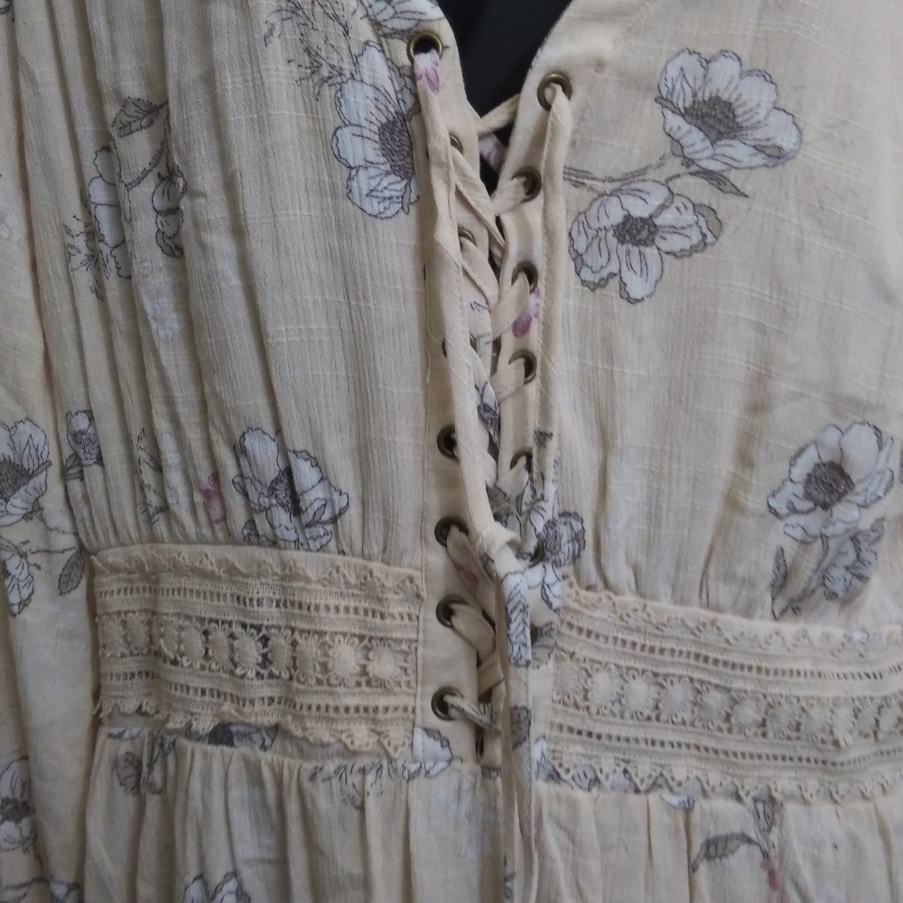 American Rag CIE, Get Along Floral, Dress, XL - Picture 4 of 6
